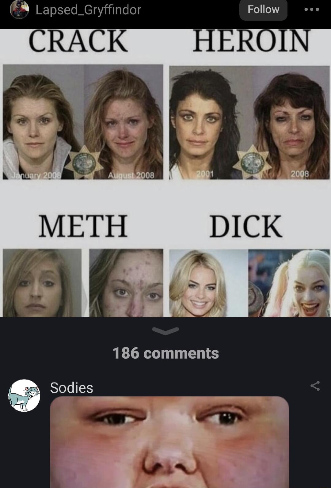 186 comments 9 Sodies P A S