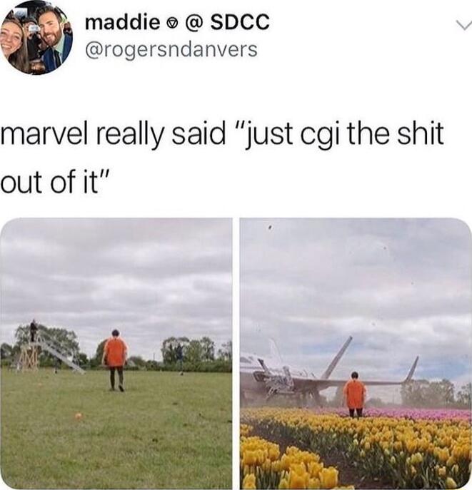 maddie SDCC rogersndanvers marvel really said just cgi the shit out of it