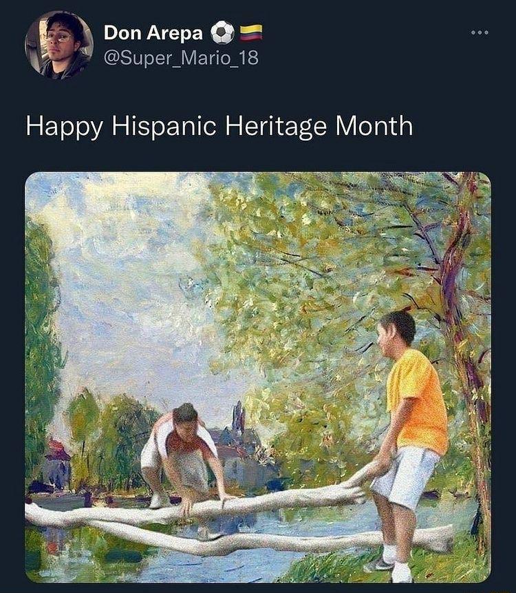 o g Don Arepa Super_Mario 18 Happy Hispanic Heritage Month