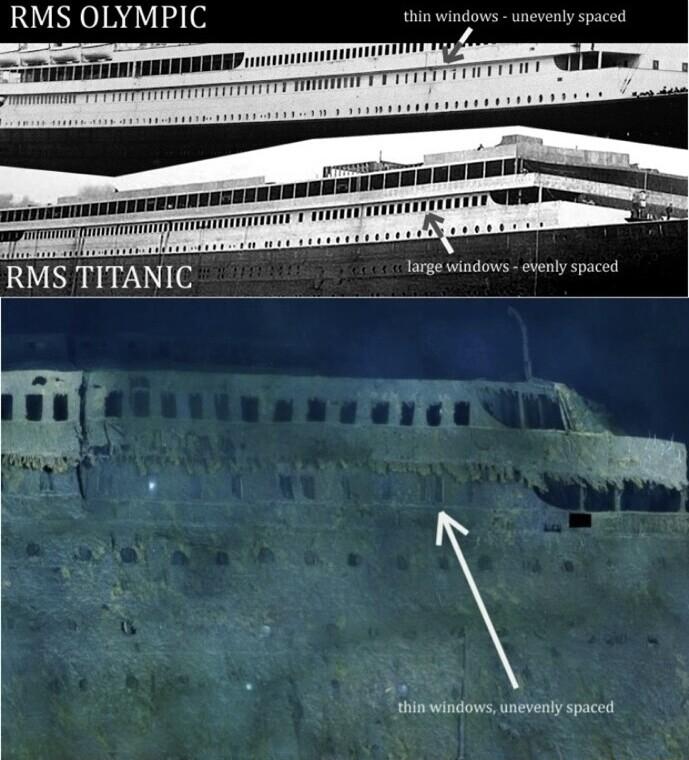 RMS OLYMPIC RMS TITANIC