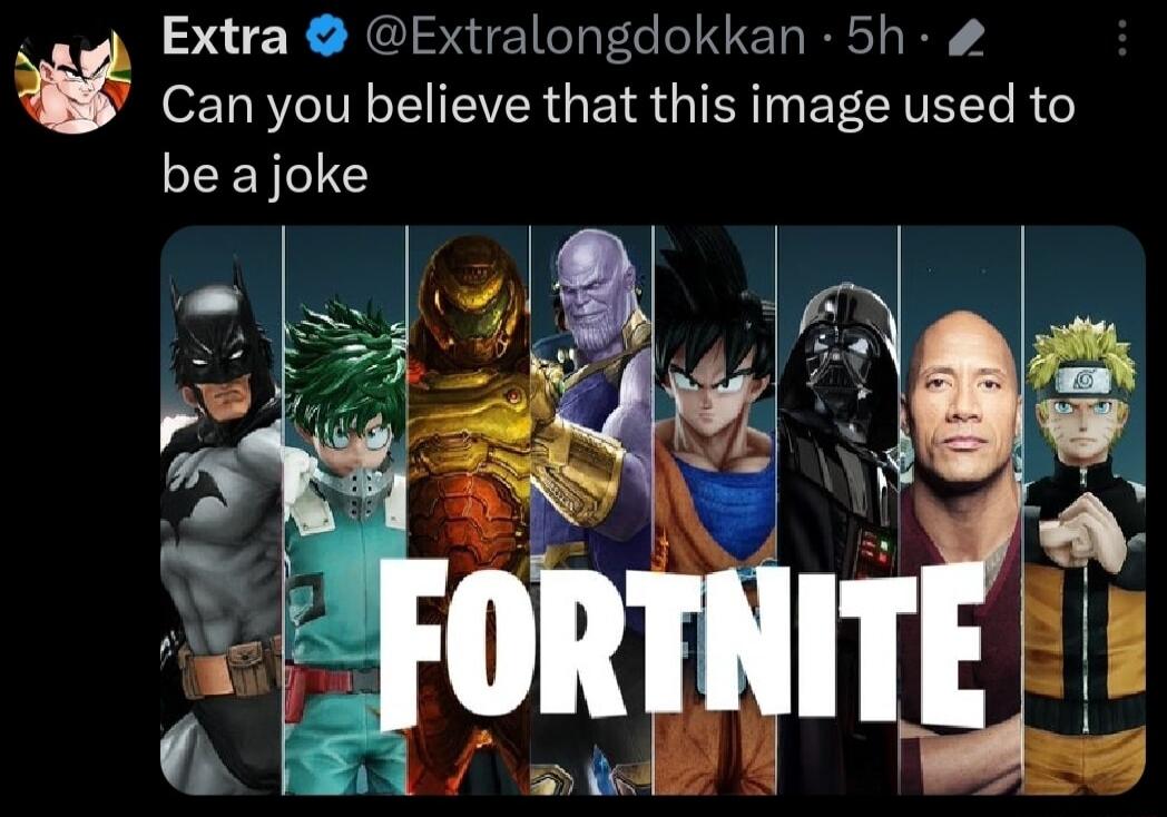 Extra Extralongdokkan 5h Can you believe that this image used to be ajoke