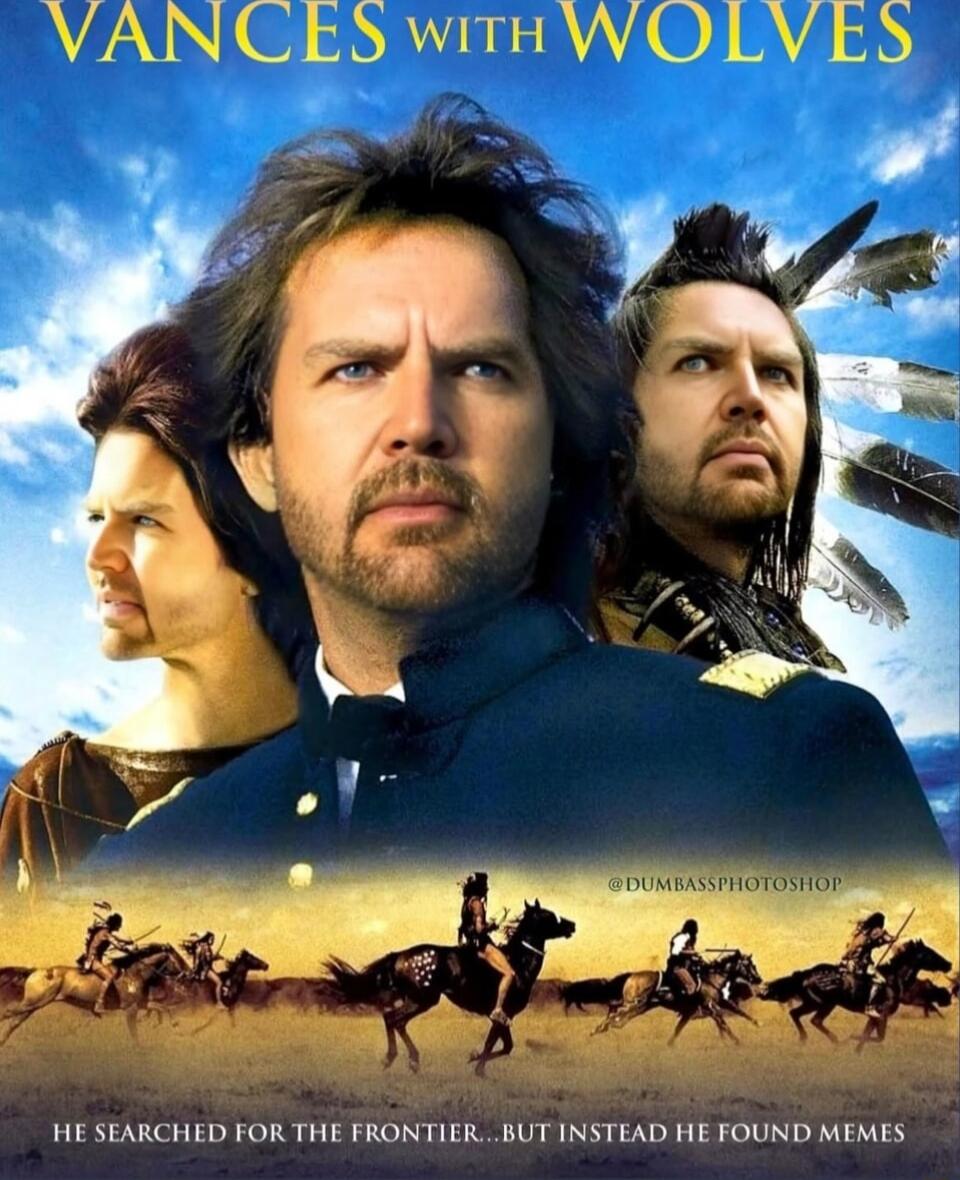 HE SEARCHED FOR THE FRONTIERBUT INSTEAD HE FOUND MEMES
