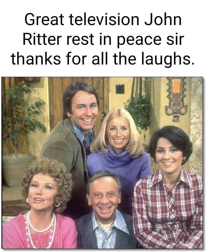 Great television John Ritter rest in peace sir thanks for all the laughs