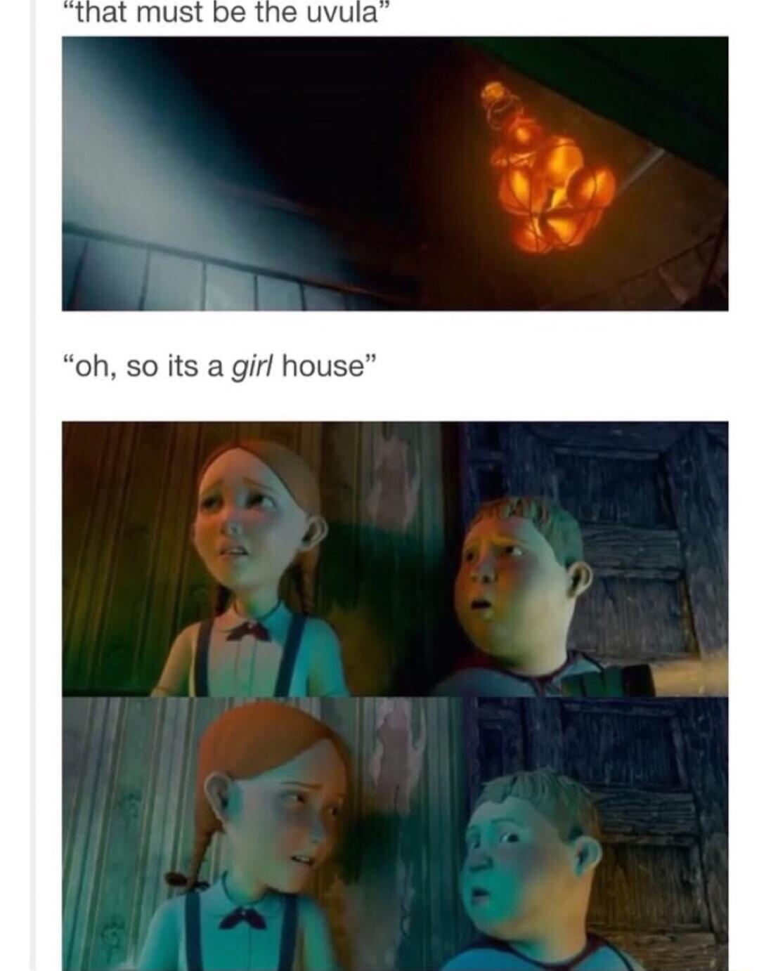 i oh so its a girl house