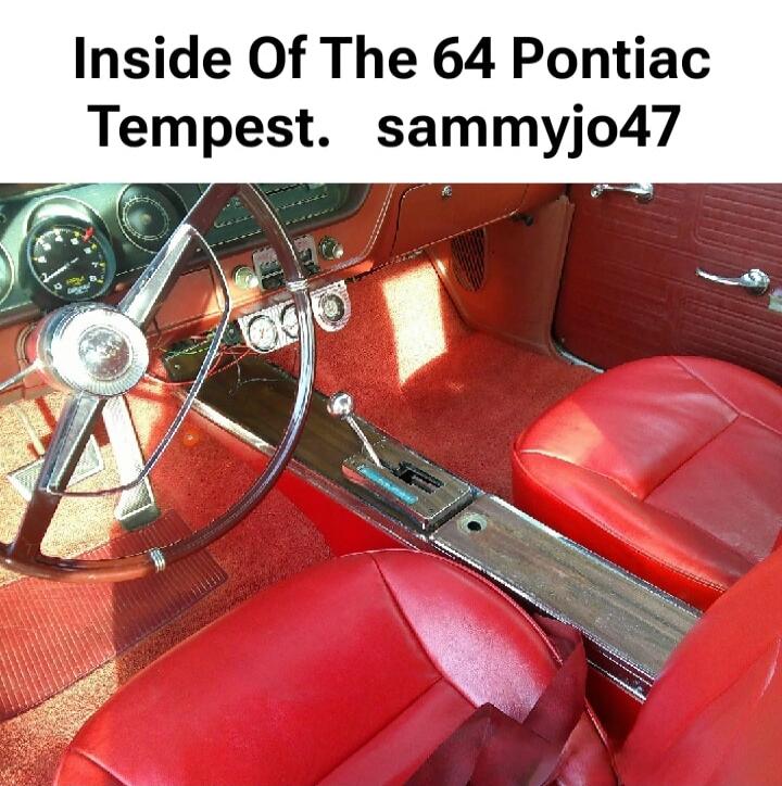 Inside Of The 64 Pontiac Tempest. sammyjo47
Session ID: 1029577.