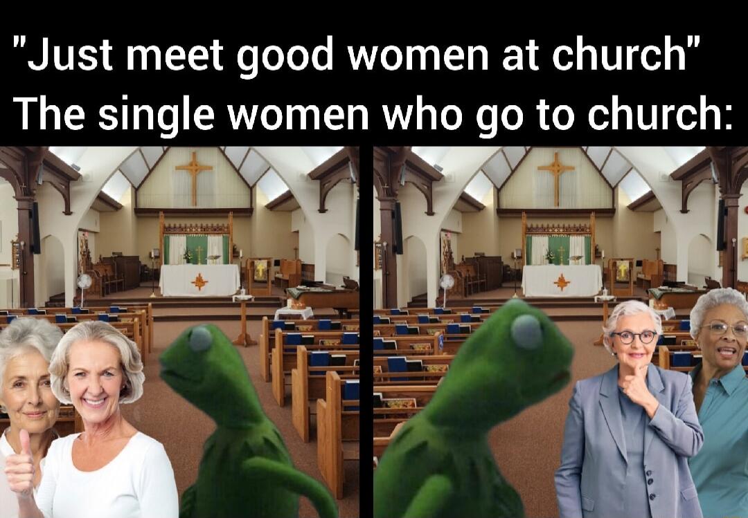 Just meet good women at church The single women who go to church