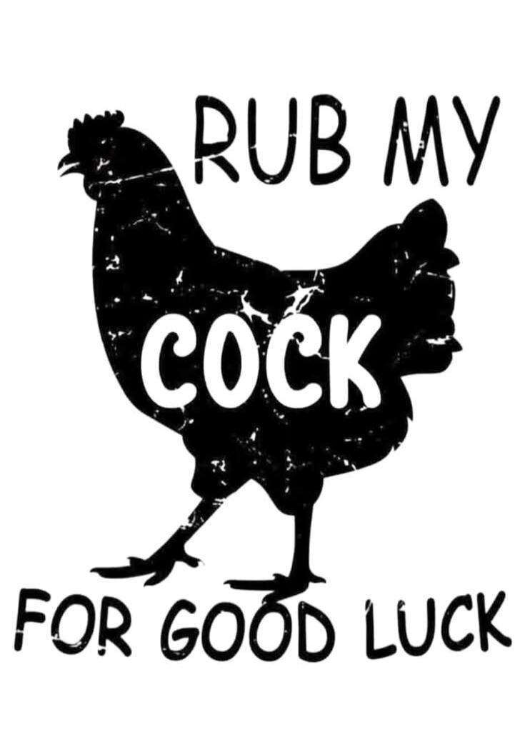 RUB MY COCK FOR GOOD LUCK