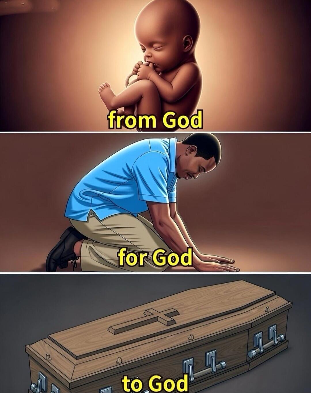 from God\nfor God\nto God