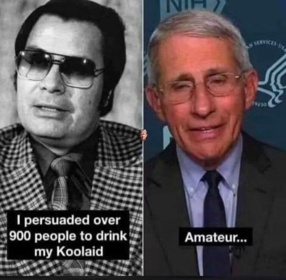 I persuaded over 900 people to drink my Koolaid Amateur...