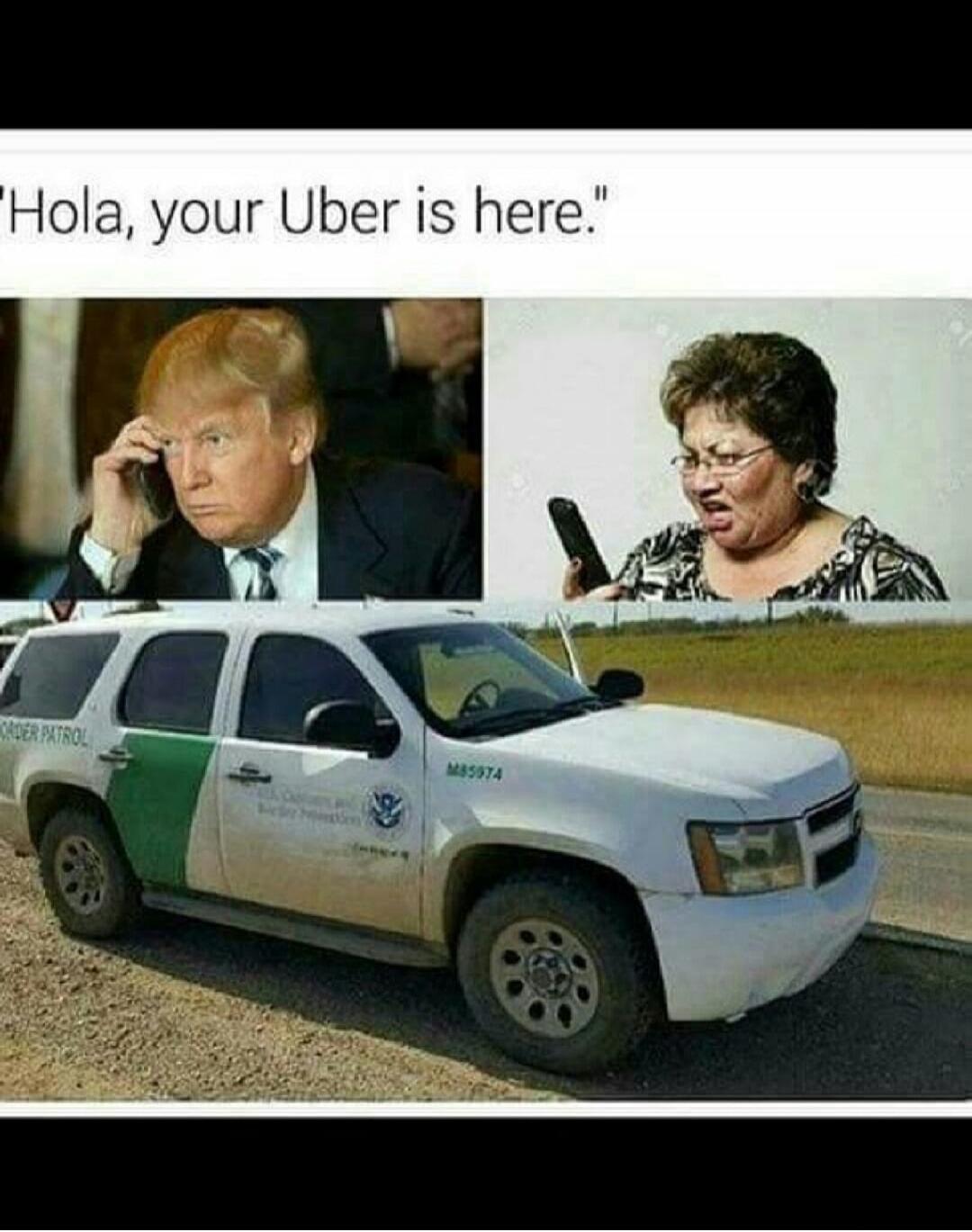 Hola, your Uber is here.