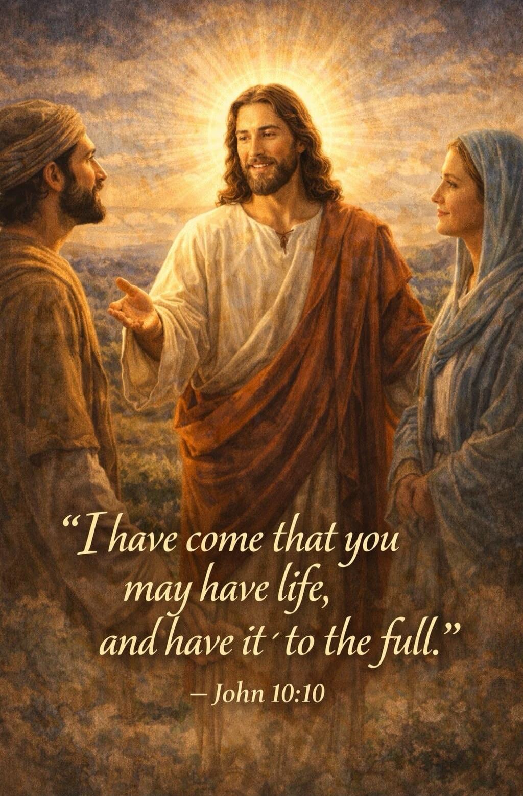 I have come that you may have life, and have it to the full.