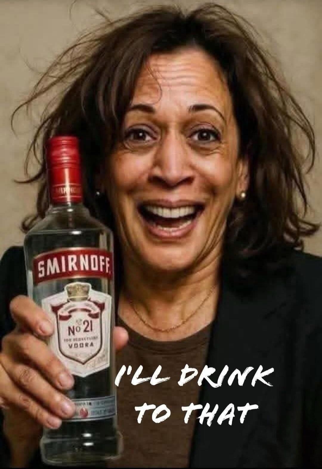 SMIRNOFF No 21 VODKA I'LL DRINK TO THAT