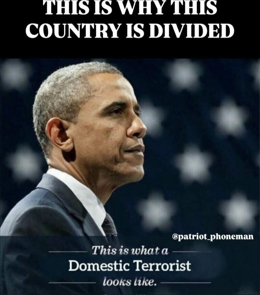 THIS IS WHY THIS COUNTRY IS DIVIDED
This is what a Domestic Terrorist looks like.