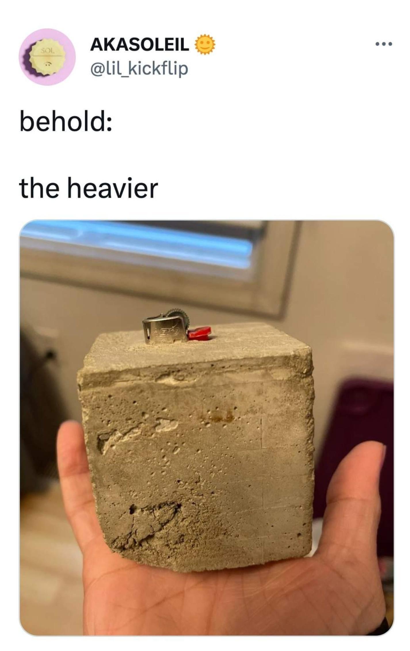 AKASOLEIL lil kickflip behold the heavier