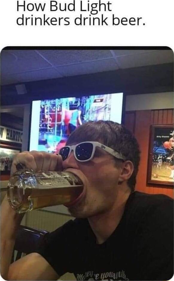 How Bud Light drinkers drink beer