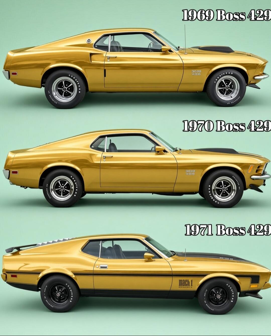 1969 Boss 429 1970 Boss 429 1971 Boss 429