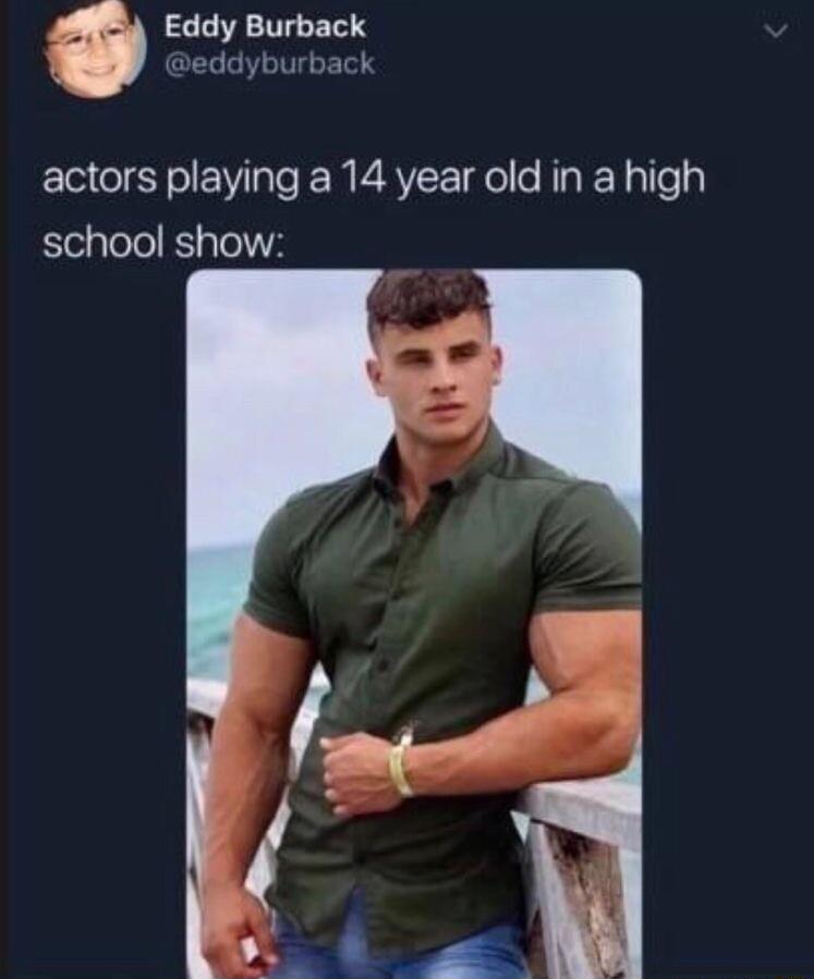 Eddy Burback eddyburback actors playing a 14 year old in a high e Telel B3 TelA