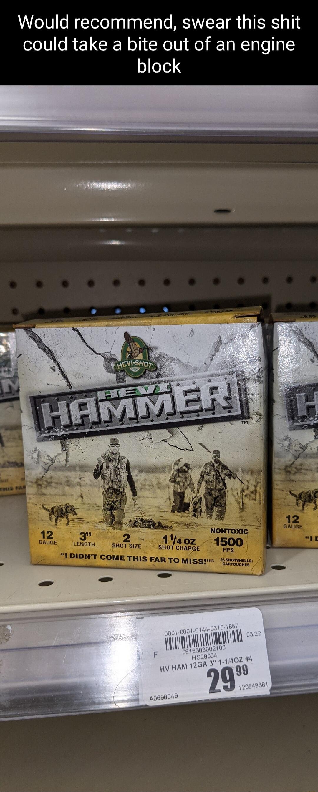 Would recommend swear this shit could take a bite out of an engine seel