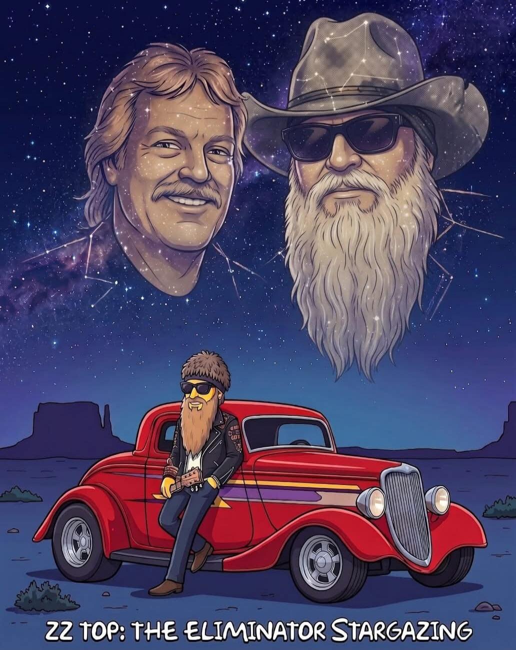 ZZ TOP: THE ELIMINATOR STARGAZING