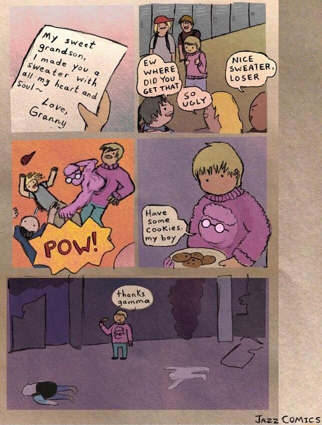 NICE SWEATER LoseR Jazz Comics