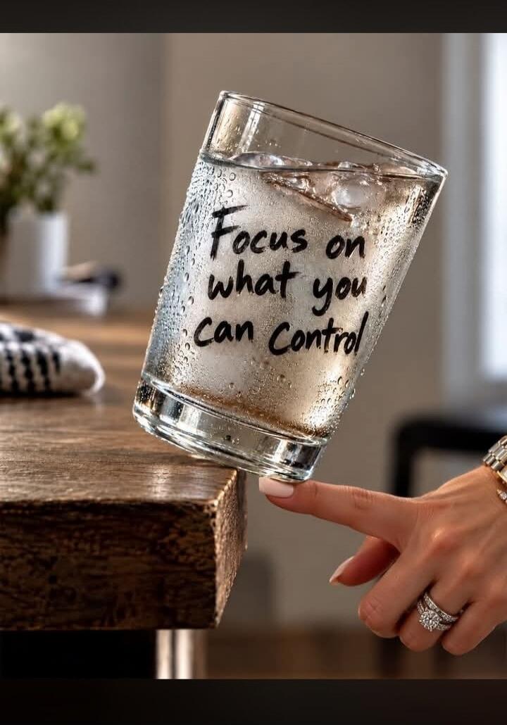 Focus on what you can control