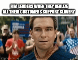 ALL THEIR CUSTOMERS SUPPORT SLAVERY m y ol f at 5 v pi b