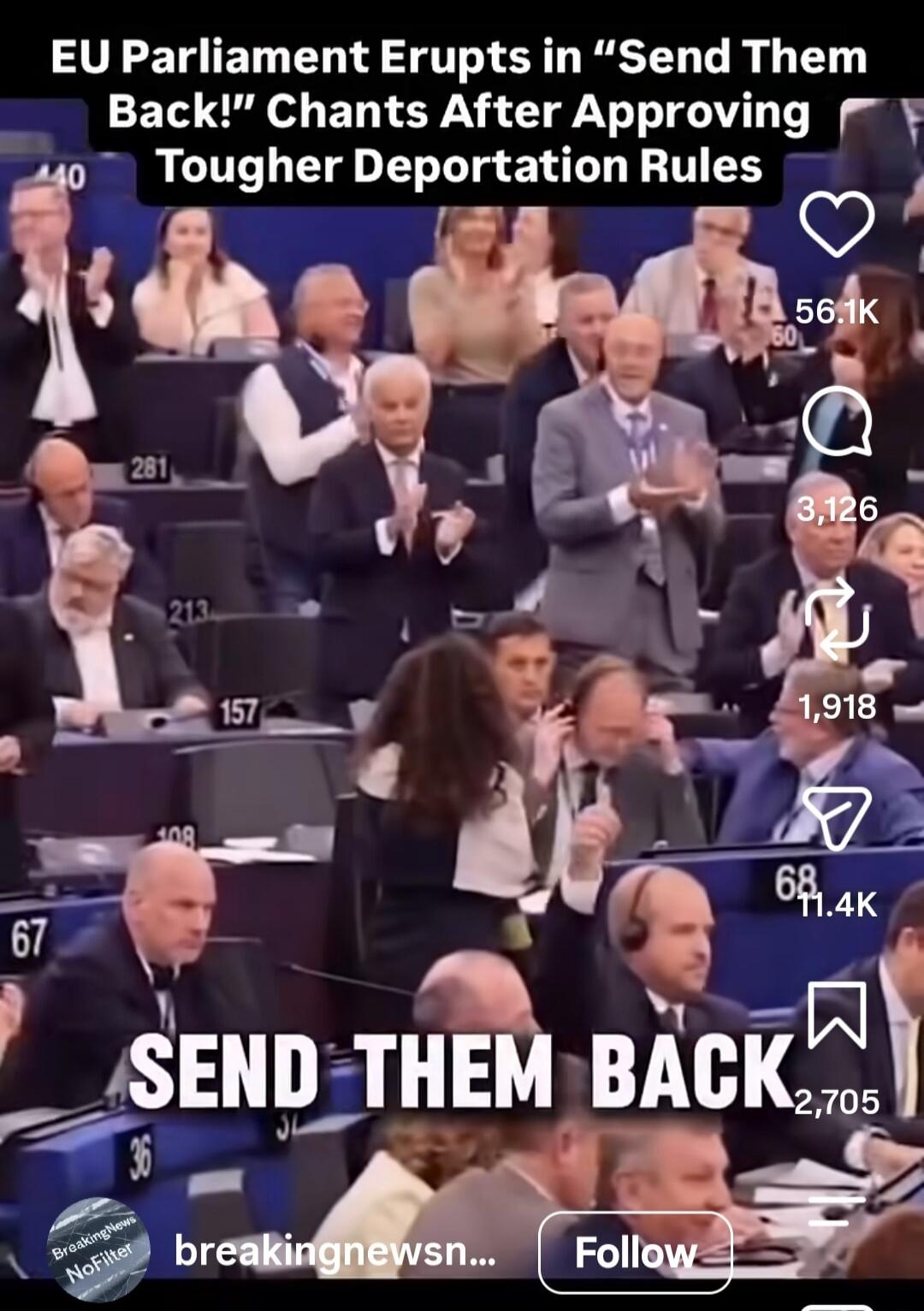 EU Parliament Erupts in 