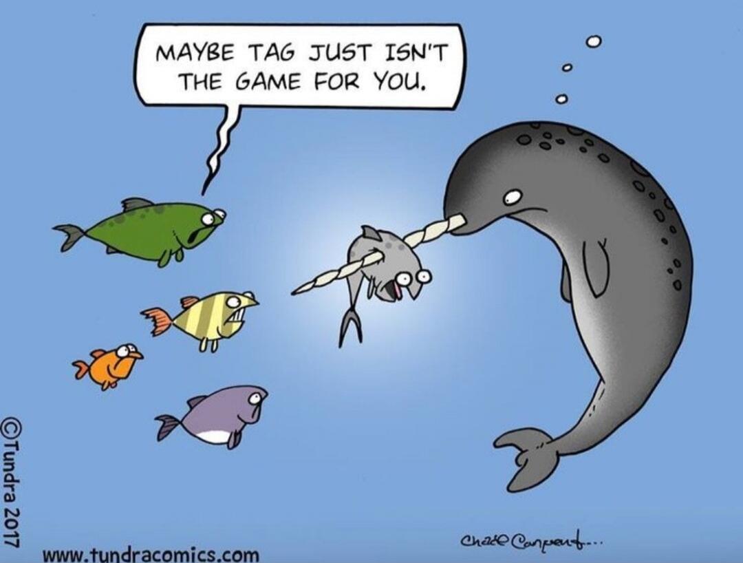 MAYBE TAG JUST ISN'T THE GAME FOR YOU.