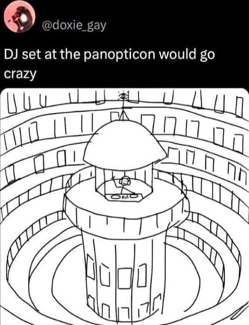 DJ set at the panopticon would go