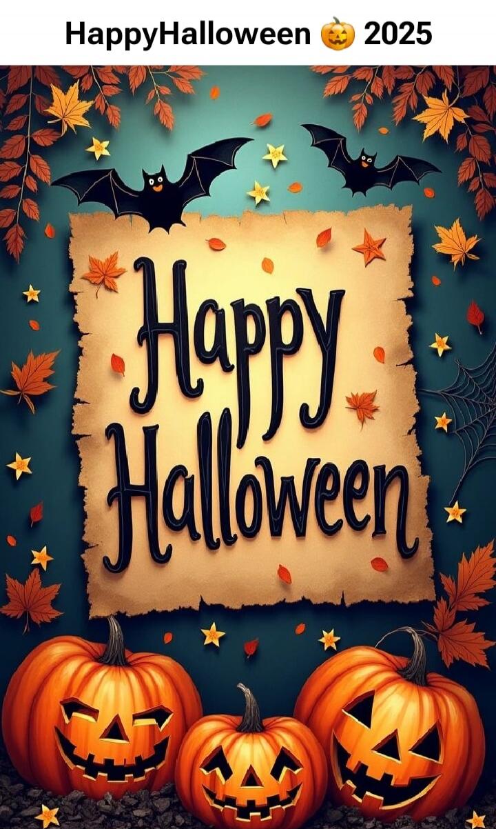 HappyHalloween 🎃 2025
Happy Halloween