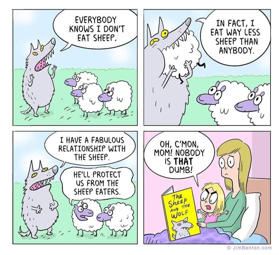 EVERYBODY KNOWS T DONT EAT SHEEP EAT WAY LESS IN FACT T SHEEP THAN ANYBODY THAVE A FABULOUS RECATIONSHIP WITH THE SHEEP HELL PROTECT US FROM THE SHEEP EATERS OH CMON Mot NOBODY 1S THAT DUMB