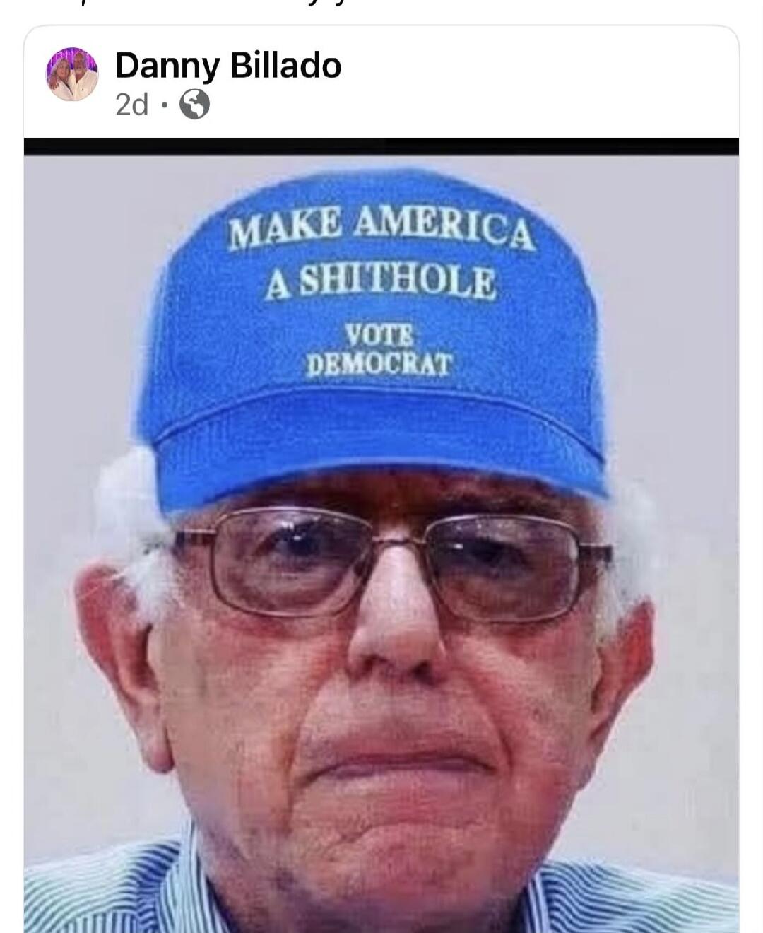 MAKE AMERICA A SHITHOLE VOTE DEMOCRAT
