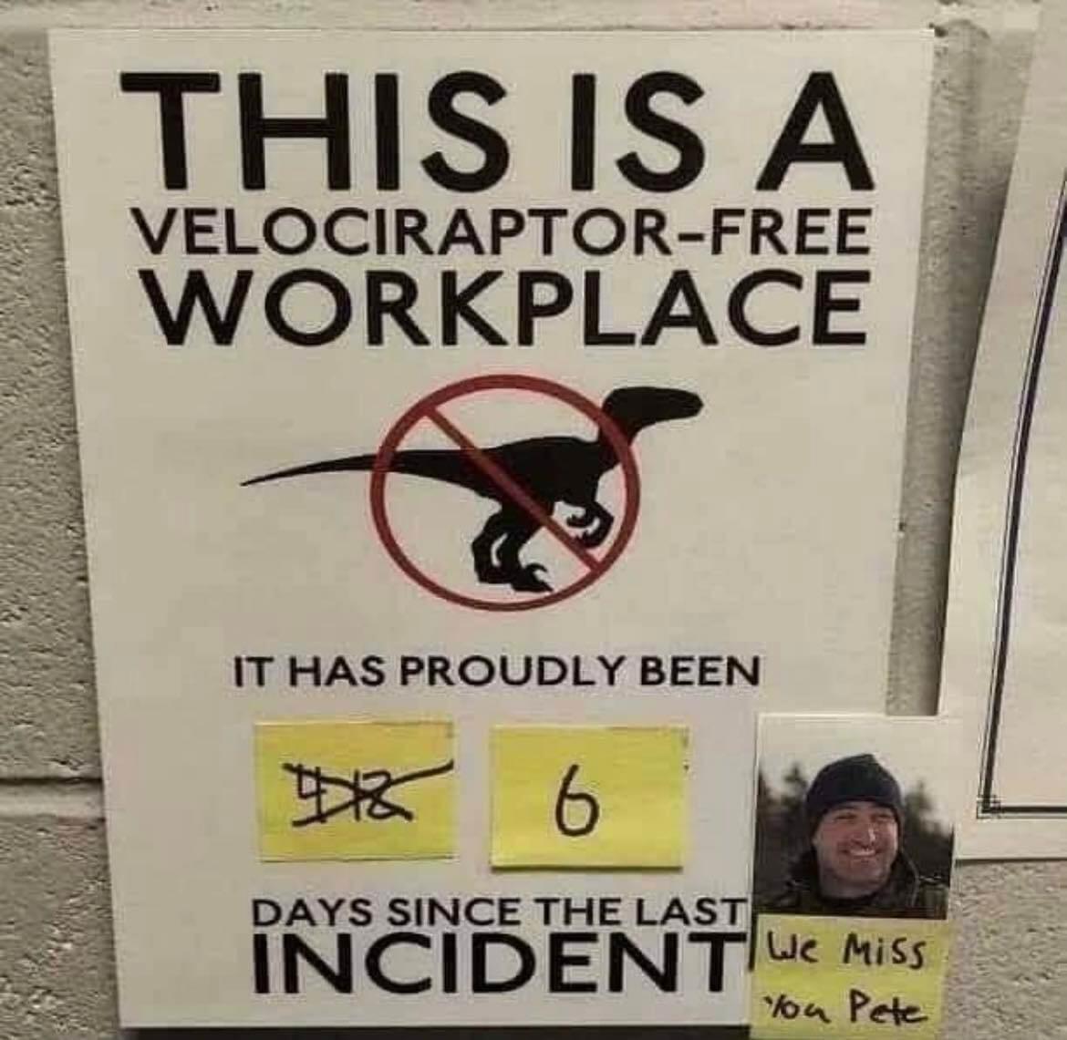 VELOCIRAPTOR FREE WORKPLACE IT HAS PROUDLY BEEN THISISA