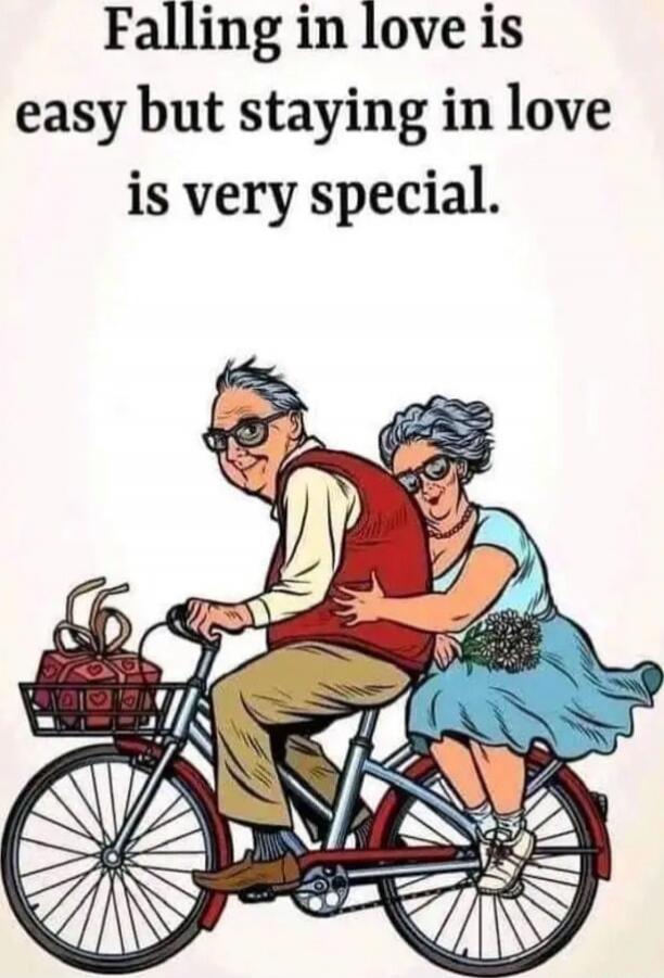 Falling in love is easy but staying in love is very special.