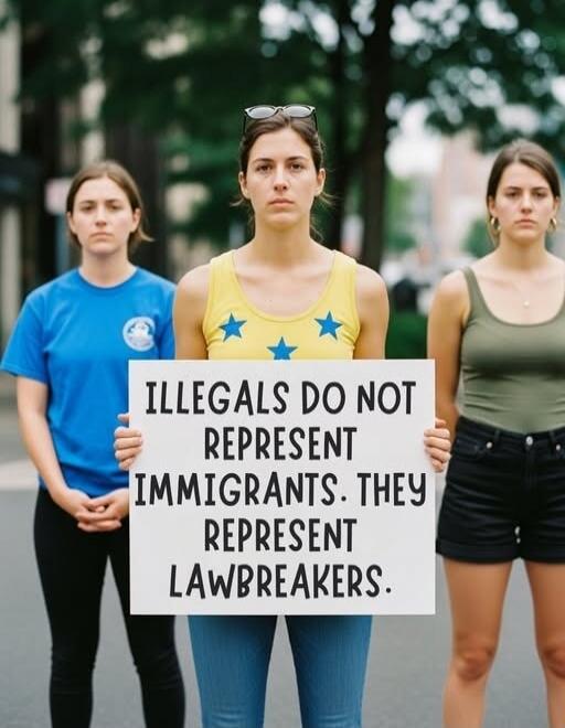 ILLEGALS DO NOT REPRESENT IMMIGRANTS. THEY REPRESENT LAWBREAKERS.