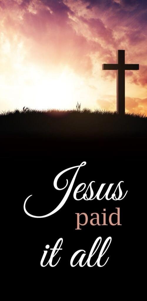 Jesus paid it all