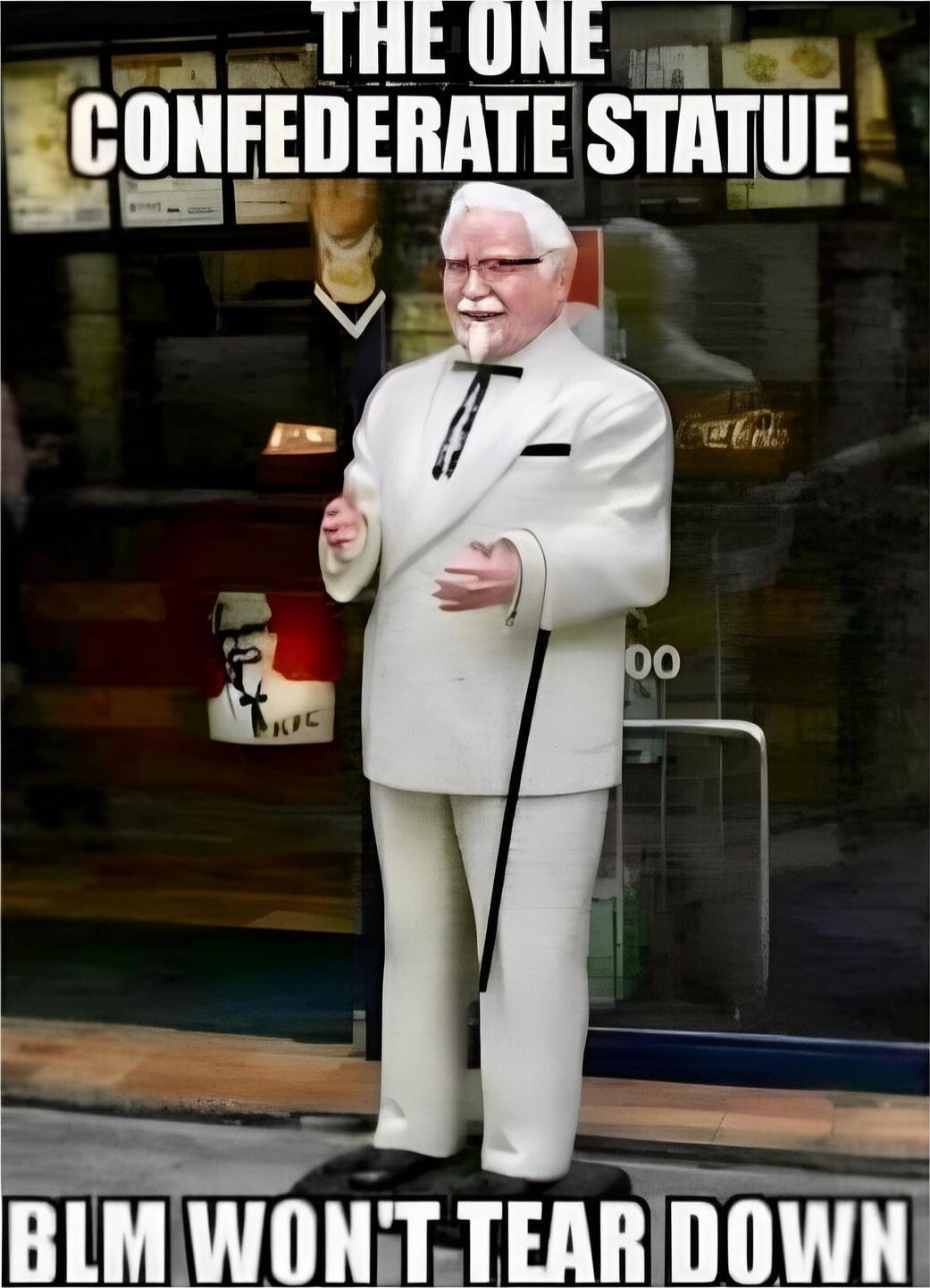 THE ONE CONFEDERATE STATUE BLM WON'T TEAR DOWN