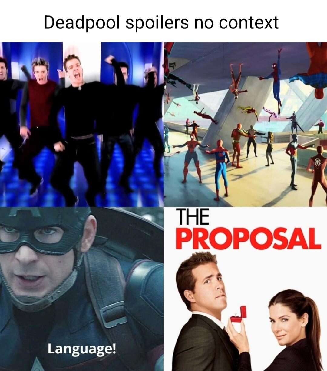 Deadpool spoilers no context F TE