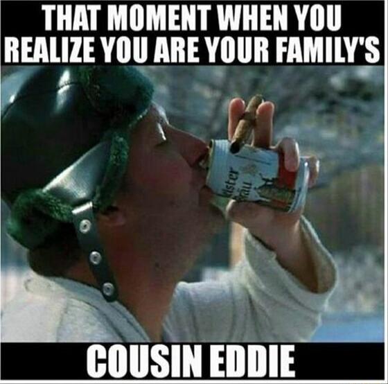 THAT MOMENT WHEN YOU REALIZE YOU ARE YOUR FAMILYS YRt S D _