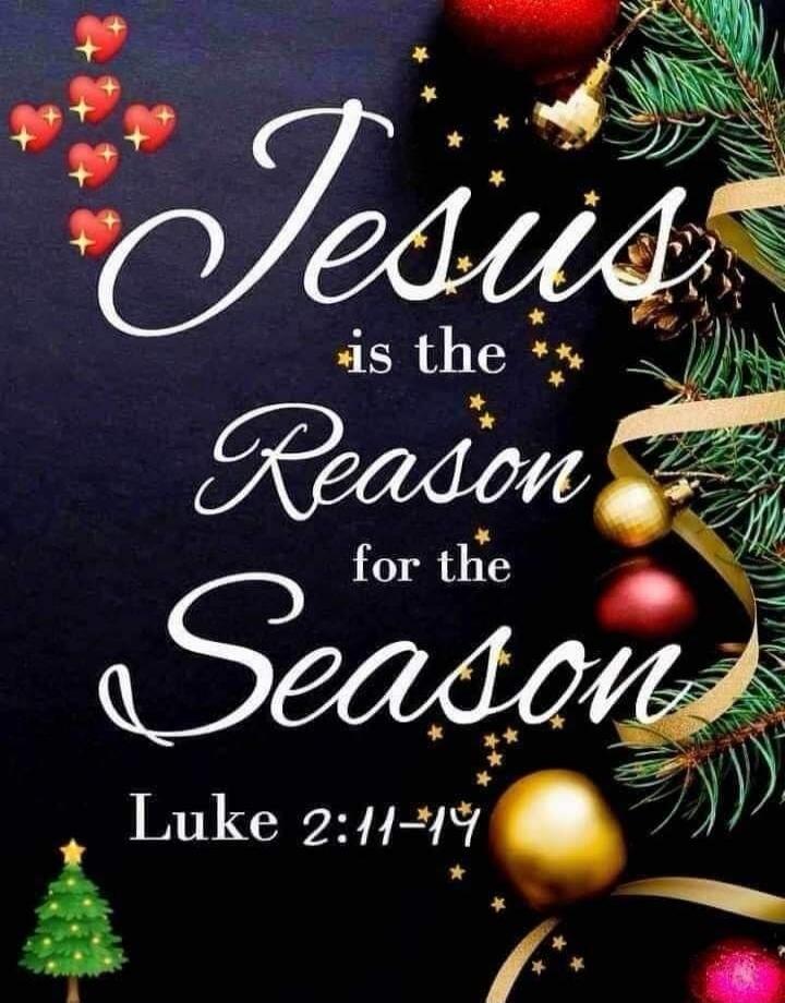 Jesus is the Reason for the Season Luke 2:11-14