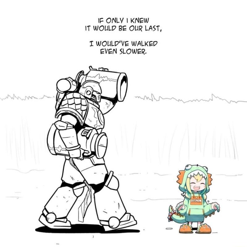 IE ONLY KNEW IT WOLLD BE OUR LAST T WOULDVE WALKED EVEN SLOWER