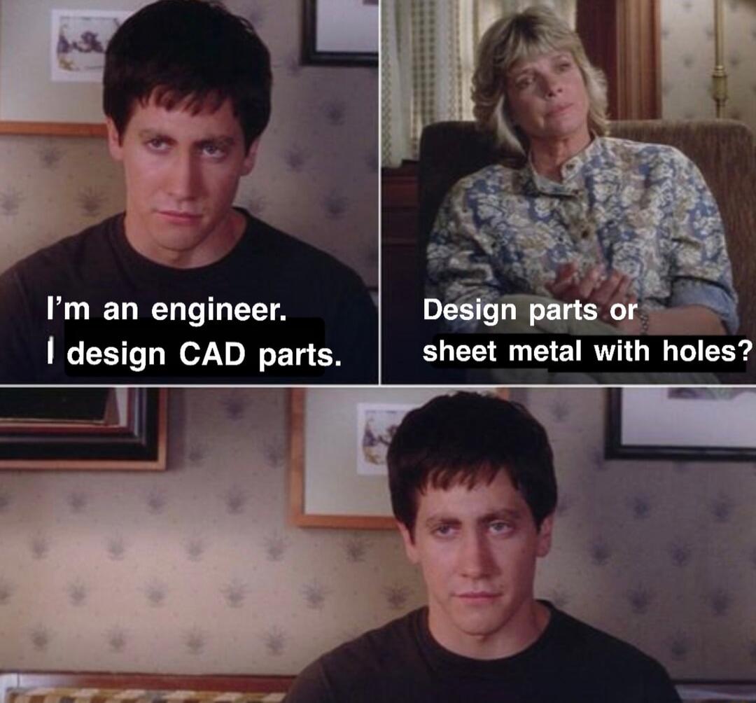 Im an engineer design CAD parts