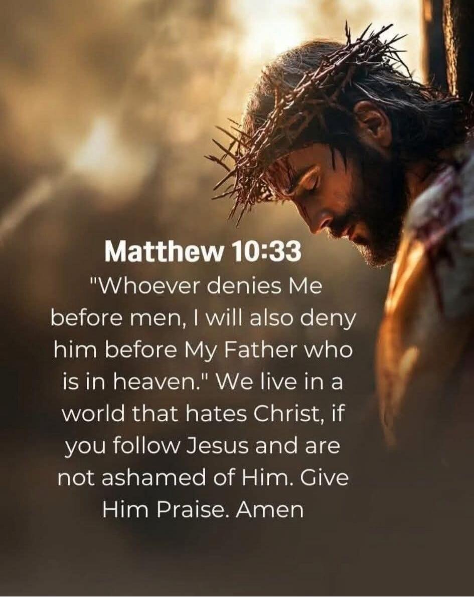 Matthew 10:33
