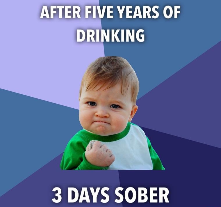 E YEARS OF KING y 44 b i 3 DAYS SOBER
