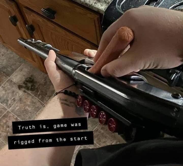 Truth is game was rigged from the start