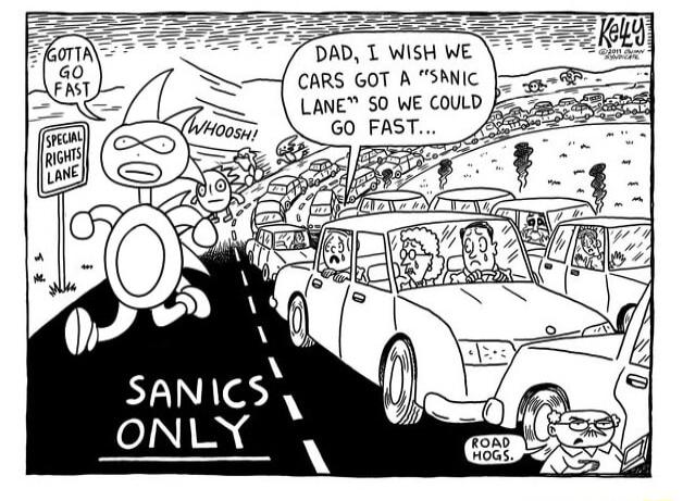 AD T WISH WE CARS GOT A SMNIC