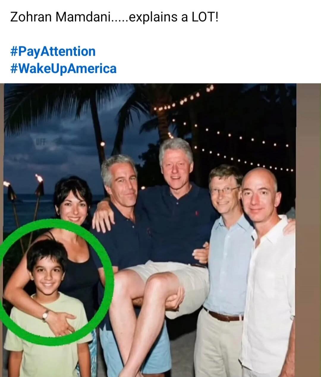 Zohren Mamdani.....explains a LOT! 

#PayAttention
#WakeUpAmerica