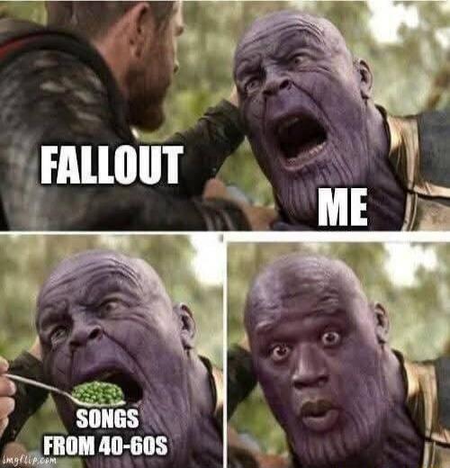 FALLOUT ME SONGS FROM 40-60S