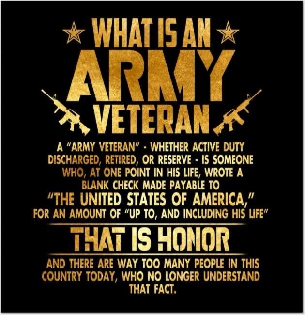 WHAT IS AN ARMY VETERAN A 