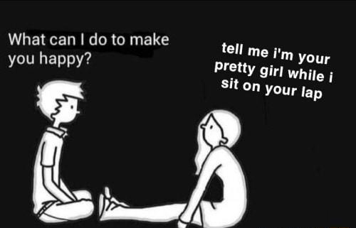 U LEIELREC RGN tell me m your IV ET LG TR i Yy Siton your lap